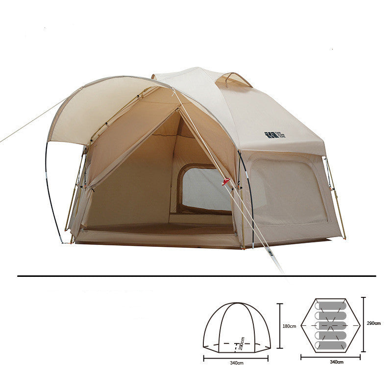Portable Rainproof Folding Camping Tent - VISM