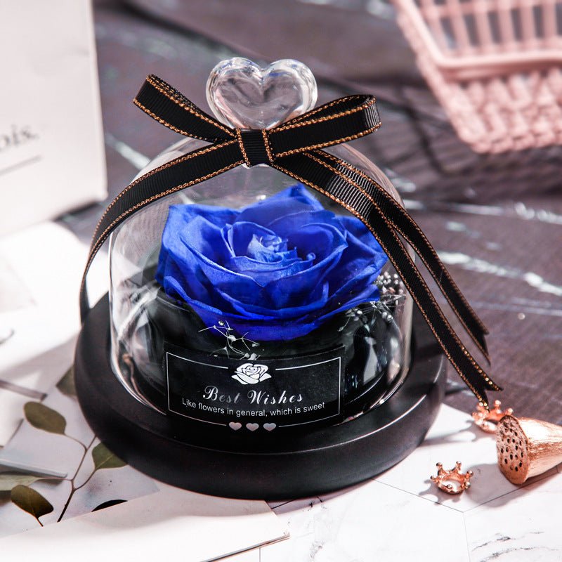 Eternal LED Rose in Glass – Gift & Decor | VISM Australia Family Store