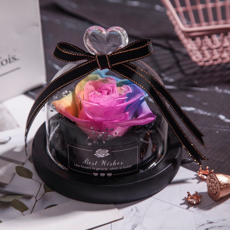 Eternal LED Rose in Glass – Gift & Decor | VISM Australia Family Store