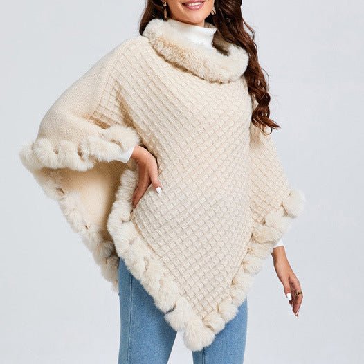 Faux Fur Shawl Cape | VISM Australia Family Store