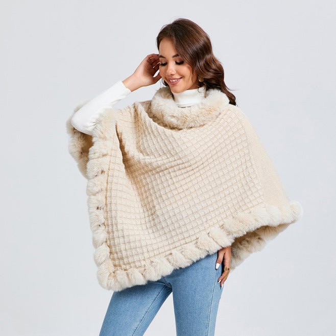 Faux Fur Shawl Cape | VISM Australia Family Store