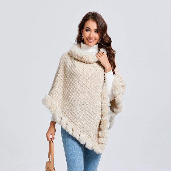 Faux Fur Shawl Cape | VISM Australia Family Store