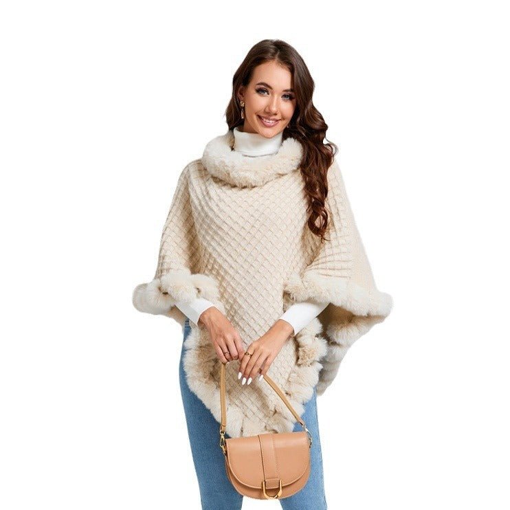 Faux Fur Shawl Cape | VISM Australia Family Store
