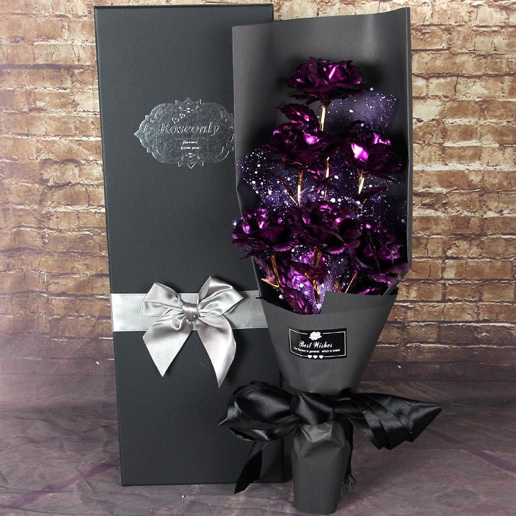 Imitation Gold Foil Rose Bouquet | VISM Australia Family Store