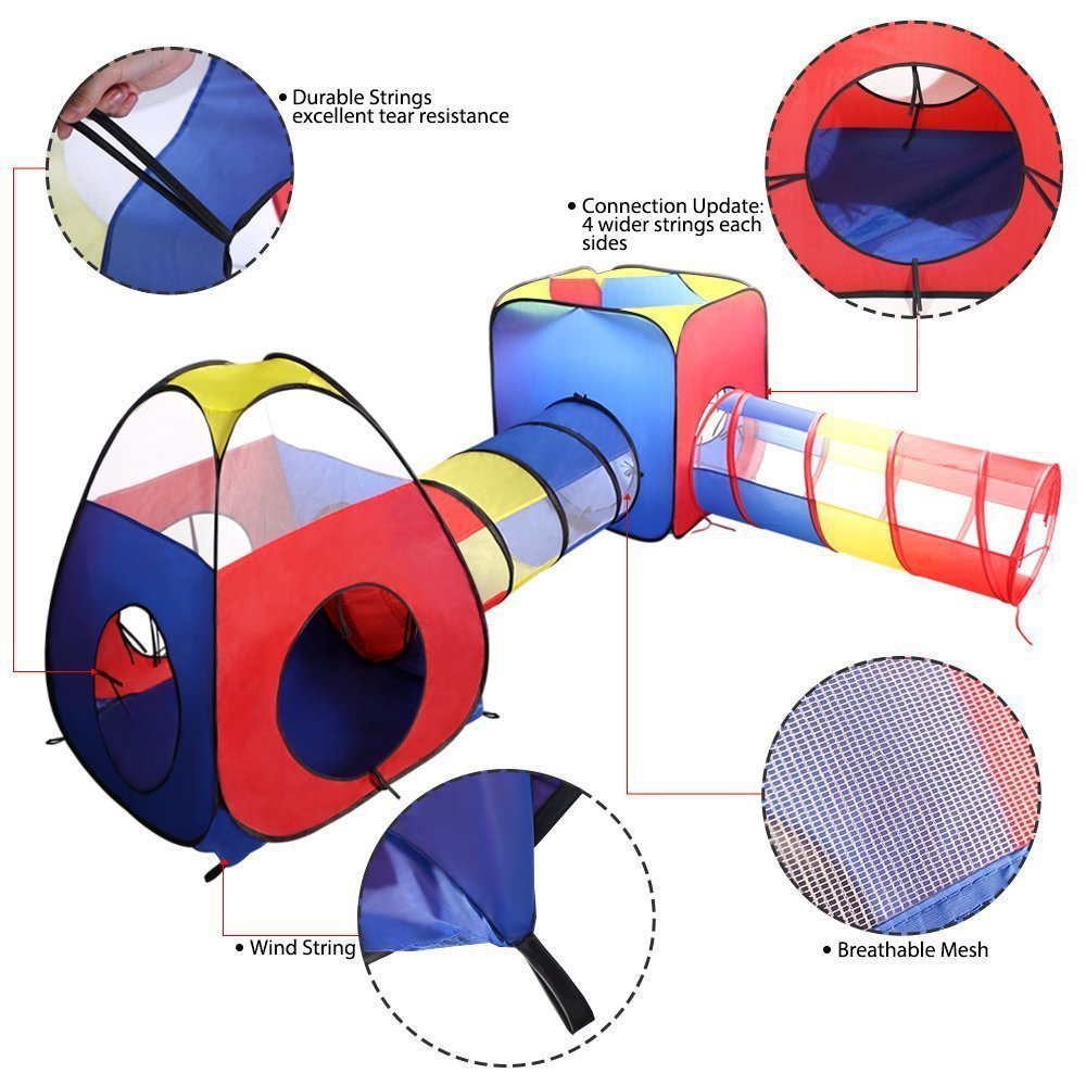 Kids Play Tent with Ball Pit – Free Ship in 6–9 Days | VISM Australia Family Store