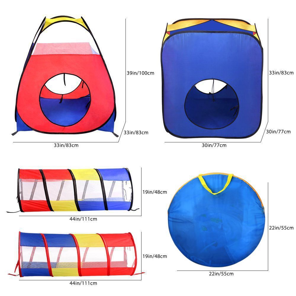 Kids Play Tent with Ball Pit – Free Ship in 6–9 Days | VISM Australia Family Store