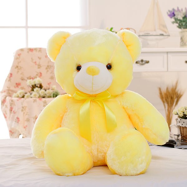 LED Glowing Teddy Bear – Soft Plush Toy for Kids | VISM Australia Family Store