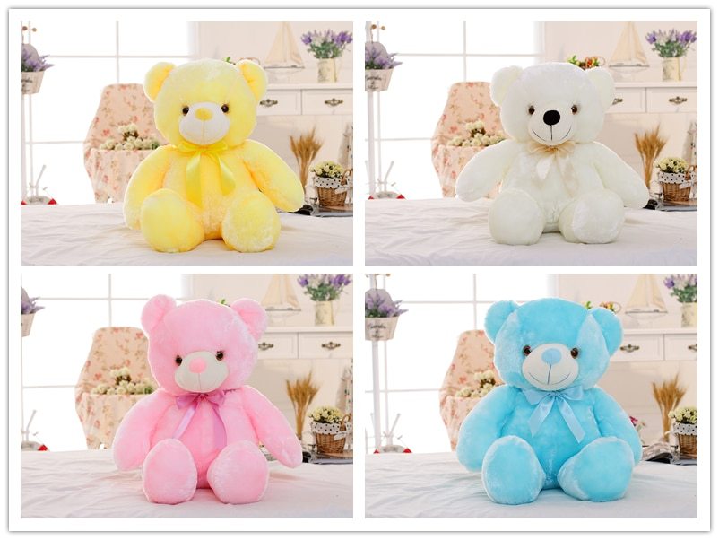 LED Glowing Teddy Bear – Soft Plush Toy for Kids | VISM Australia Family Store