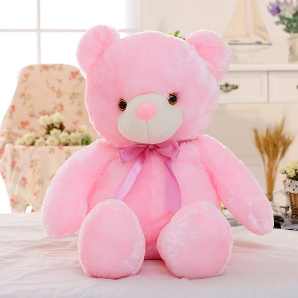 LED Glowing Teddy Bear – Soft Plush Toy for Kids | VISM Australia Family Store