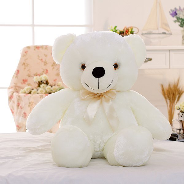 LED Glowing Teddy Bear – Soft Plush Toy for Kids | VISM Australia Family Store