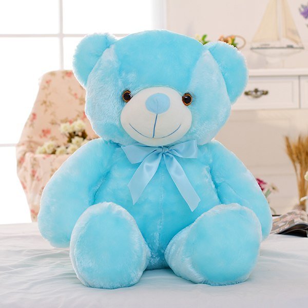 LED Glowing Teddy Bear – Soft Plush Toy for Kids | VISM Australia Family Store