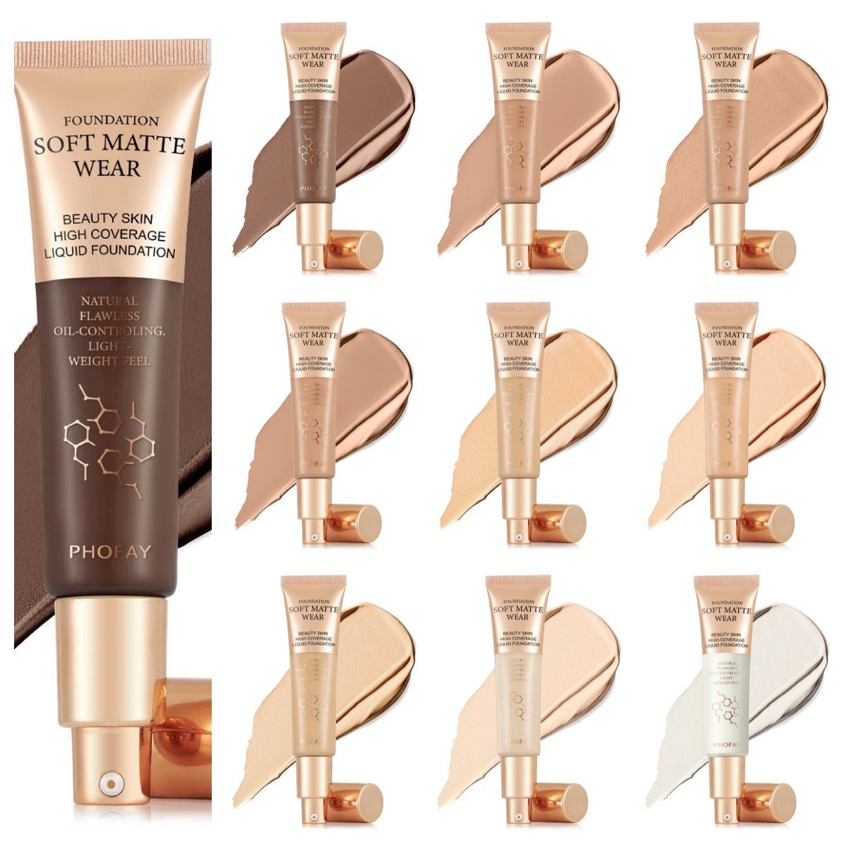 PHOFAY Full Coverage Foundation | VISM Australia Family Store