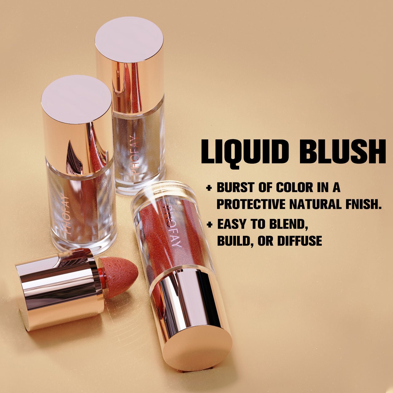 PHOFAY Mousse Liquid Blush | VISM Australia Family Store