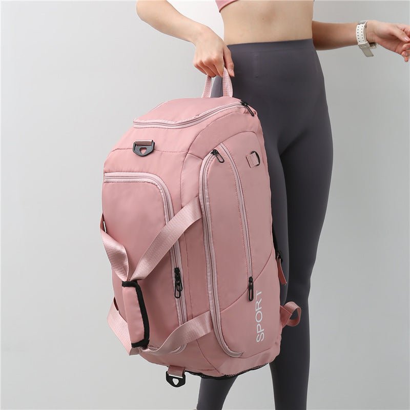 Waterproof Travel Gym Bag – Unisex with Shoe Slot | VISM Australia Family Store