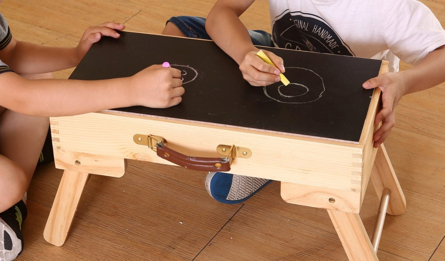 Wooden Play Table w/ Storage | VISM Australia Family Store