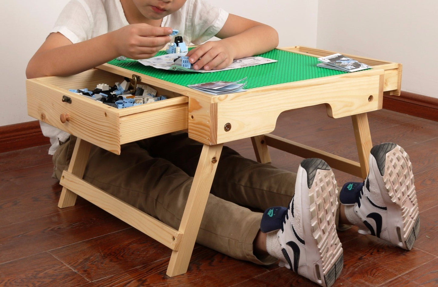 Wooden Play Table w/ Storage | VISM Australia Family Store