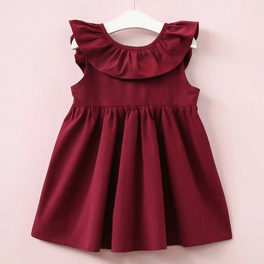 Toddler Girls' Bowknot Summer Dress