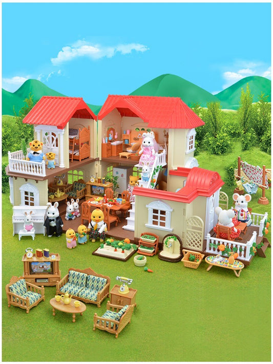 Forest Light Big House Doll Villa Playset - VISM 