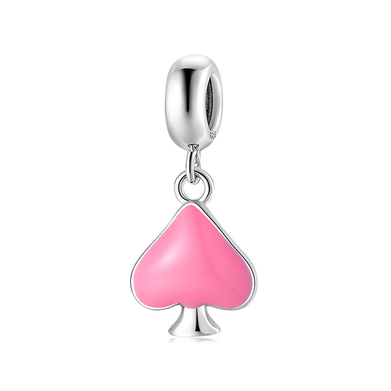 925 Silver Color Drop Pendants
