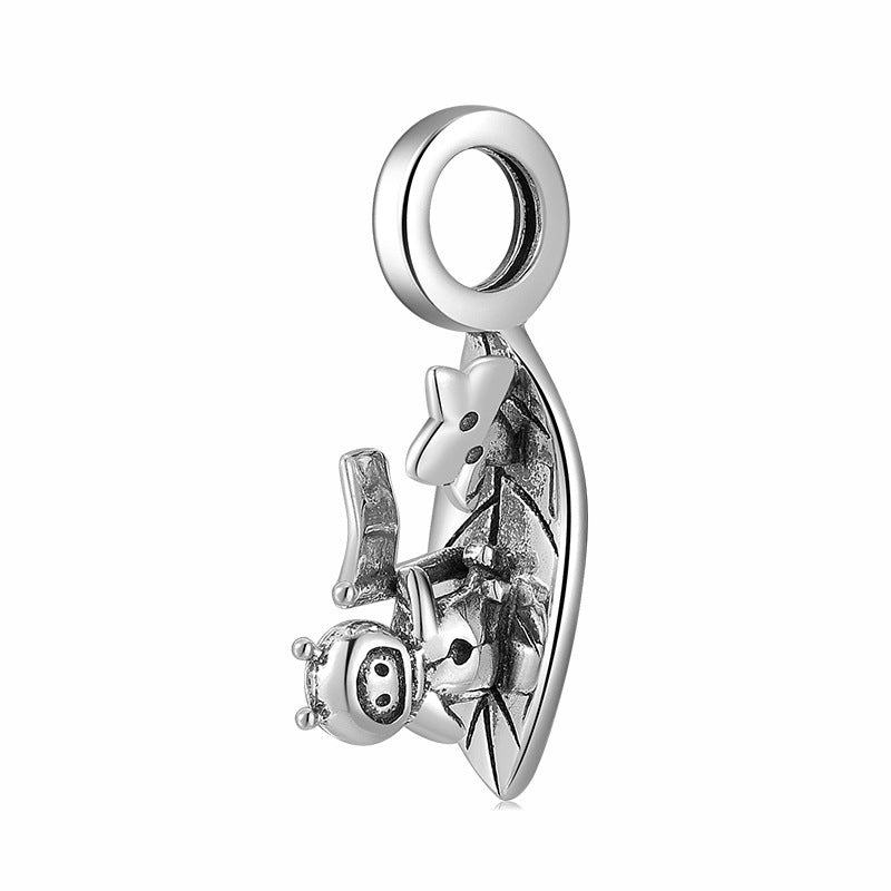 925 Silver Kids Astronaut Bead Charm