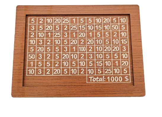 Achieve Financial Goals with Wooden Money Box