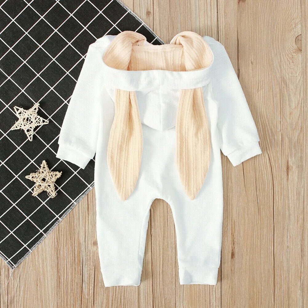 Snuggle Up in Style with Our Cutest Warm Bunny Rompers