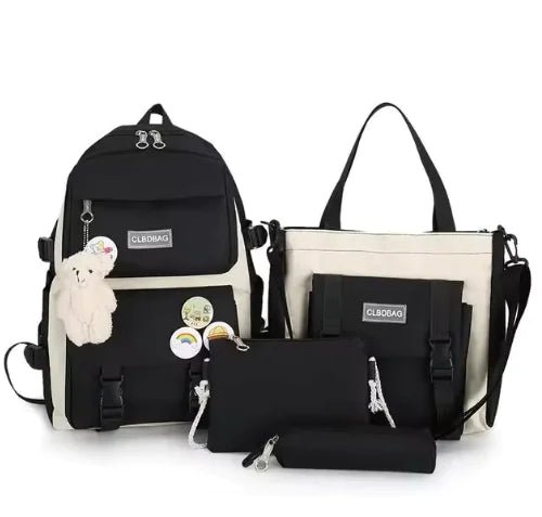 5-Piece Canvas Backpack