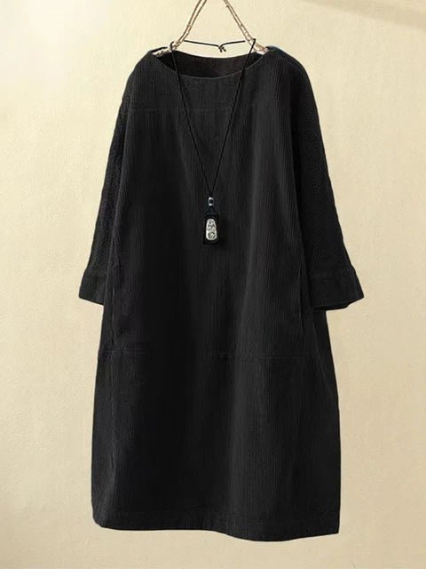 Stylish Corduroy Oversized Dress for Women