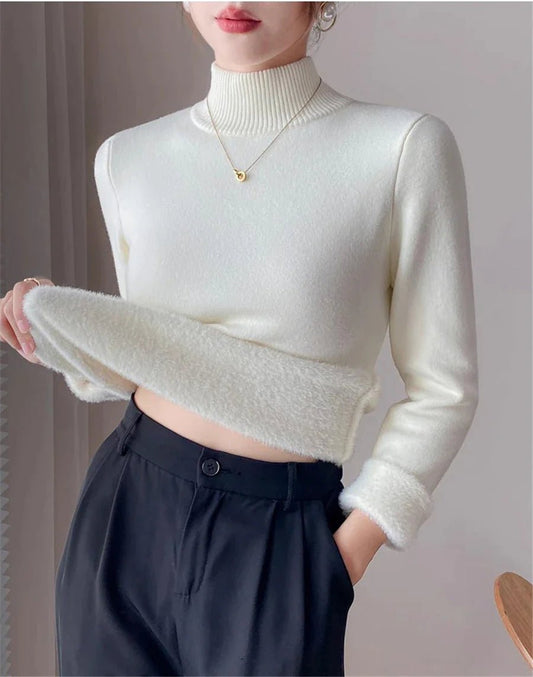 Comfortable Women’s Thick Turtleneck