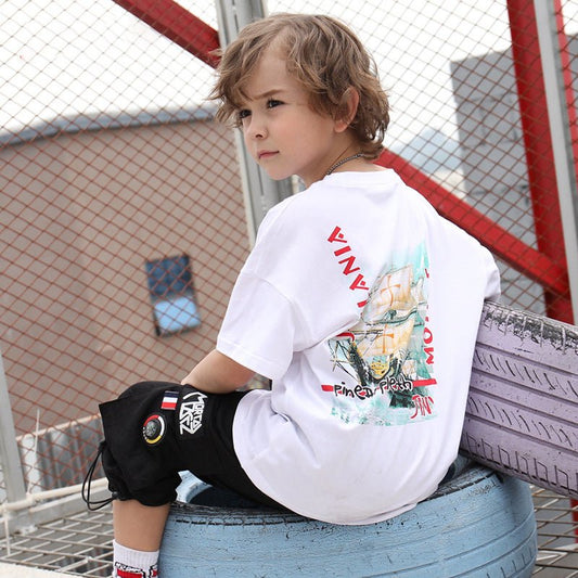 Children's printed T-shirt | VISM Australia Family Store