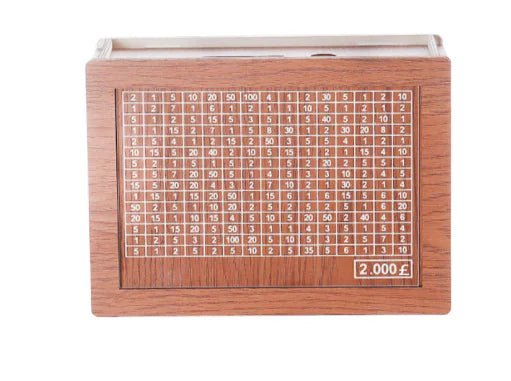 Achieve Financial Goals with Wooden Money Box