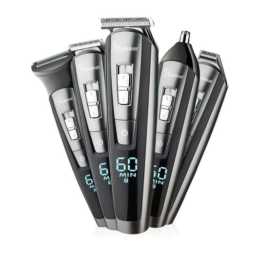 5-in-1 Rechargeable Electric Shaver for Versatile Grooming