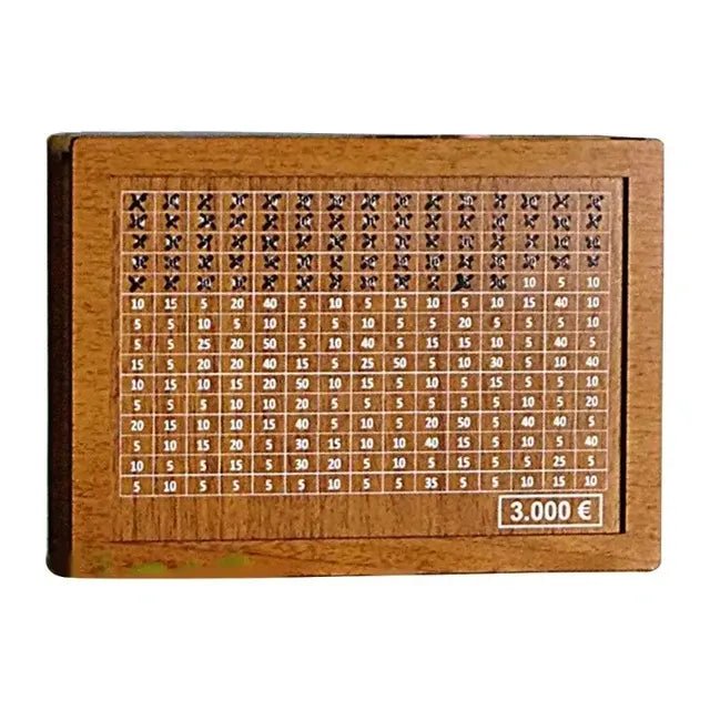 Achieve Financial Goals with Wooden Money Box