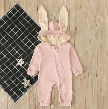 Snuggle Up in Style with Our Cutest Warm Bunny Rompers
