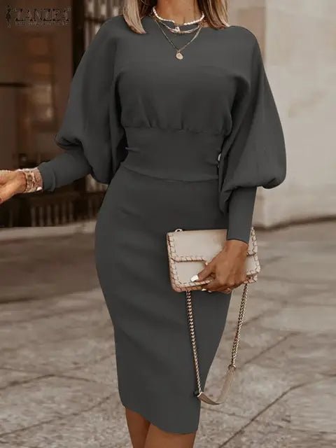 Elegant Long-Sleeve Dress for Her