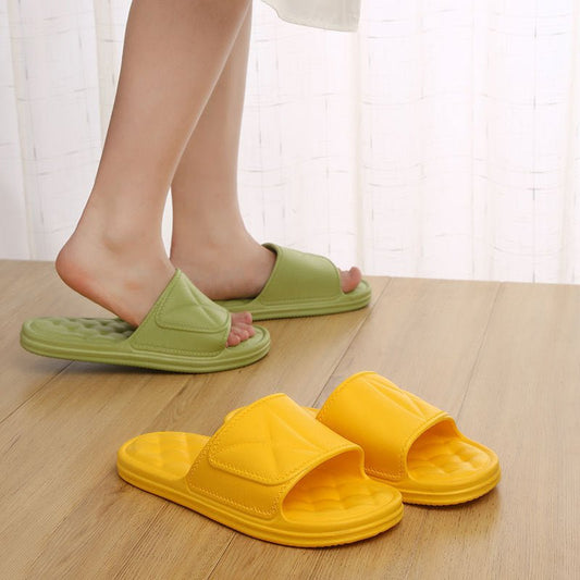 Summer Slippers Plaid Design Bathroom Slippers For Women Shoes | VISM Australia Family Store