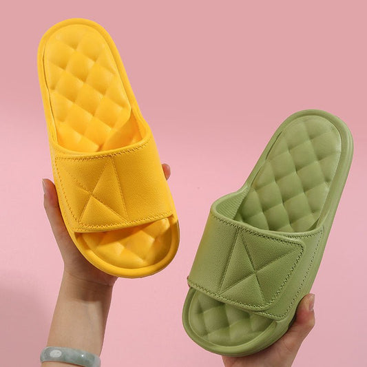 Summer Slippers Plaid Design Bathroom Slippers For Women Shoes | VISM Australia Family Store