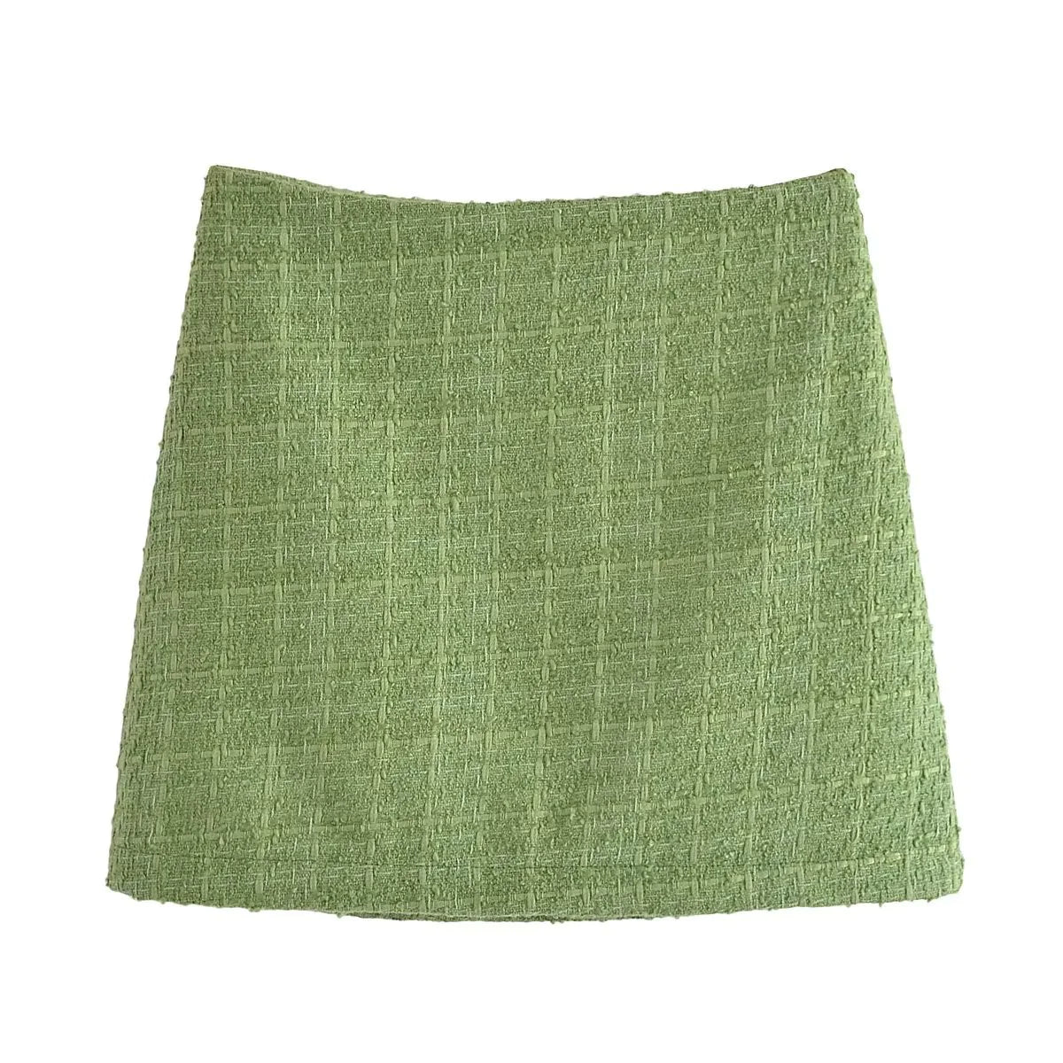 Sophisticated Women’s Woolen Skirt Jacket Set