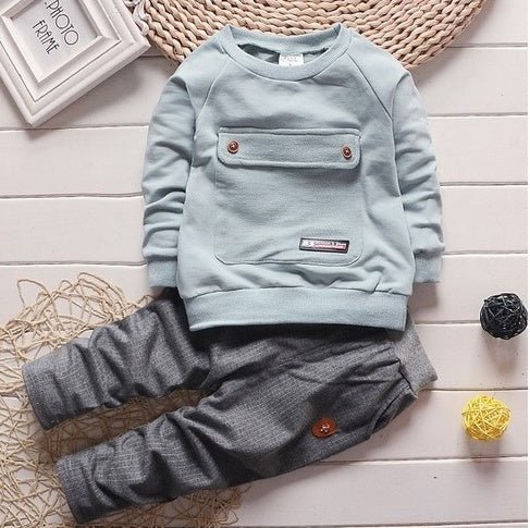Toddler Baby Clothes Set – Unisex Sportswear (0–3Y) | VISM Australia Family Store