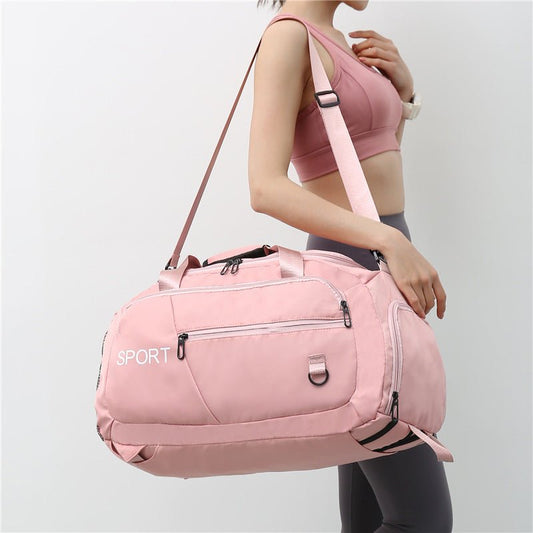 Waterproof Travel Gym Bag – Unisex with Shoe Slot | VISM Australia Family Store