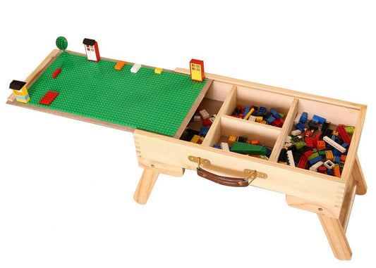Wooden Play Table w/ Storage | VISM Australia Family Store